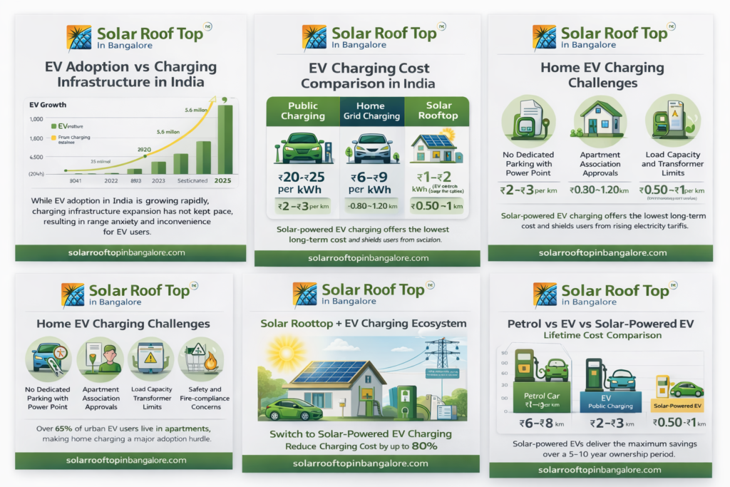 EV Adoption vs Charging Infrastructure – India
